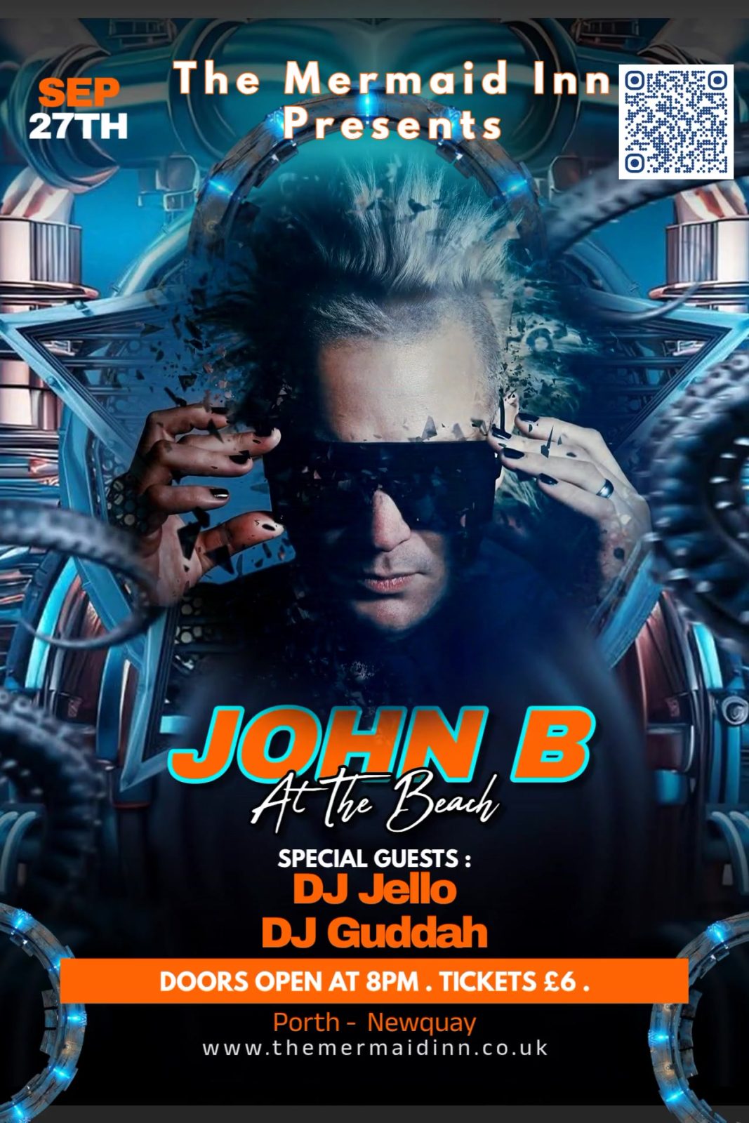 John B live at The Mermaid Inn Newquay – Drum & Bass 27 Sept