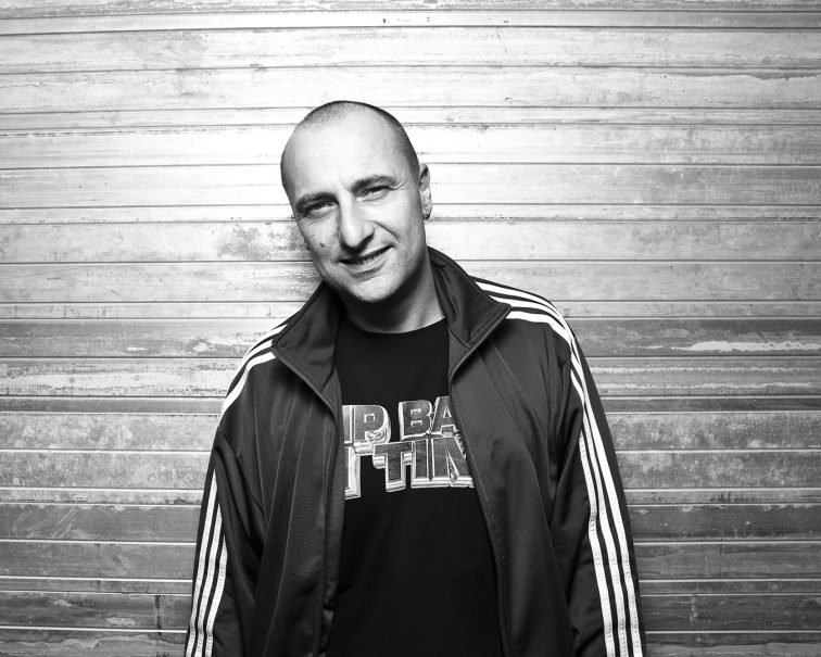 Slipmatt DJ press shot for Slipmatt event at The Mermaid Inn Newquay