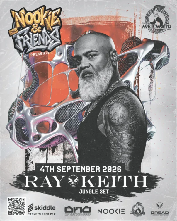 Ray Keith jungle set at The Mermaid Inn, Newquay, on 4 September 2026